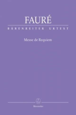 Materiale tipărite Messe de Requiem op.48, Klavierauszug Gabriel Fauré