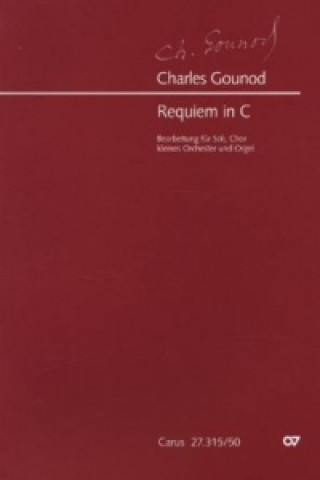 Pubblicazioni cartacee Requiem in C-Dur, Partitur Charles Gounod