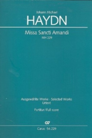 Materiale tipărite Missa Sancti Amandi, Partitur Joseph Haydn