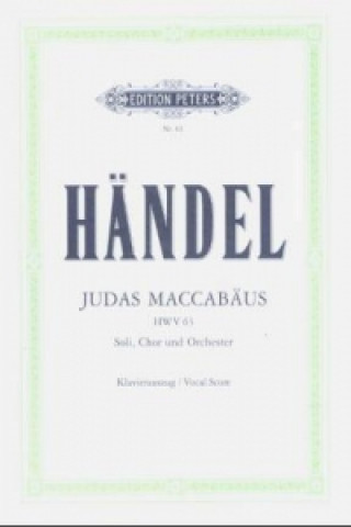 Έντυπα Judas Maccabäus, Klavierauszug Georg Friedrich Händel