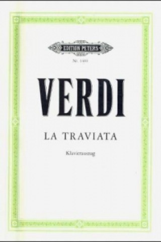Carte La Traviata (deutsch/italienisch), Klavierauszug Giuseppe Verdi