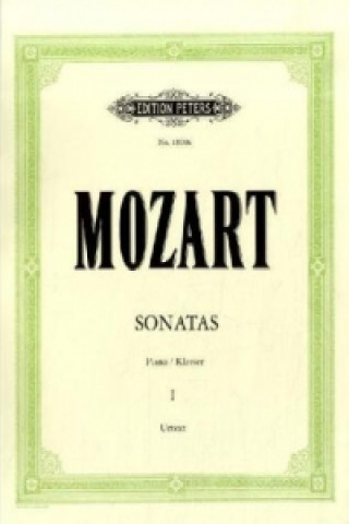 Tiskanica Klaviersonaten Bd.1 KV 279-284, 309-311, 330 Wolfgang Amadeus Mozart