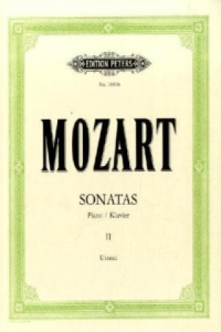 Tlačovina Klaviersonaten Bd.2 KV 331-333, 457, 475, 494, 533, 545, 547a, 570, 576 Wolfgang Amadeus Mozart