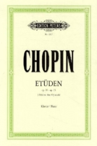 Kniha ETUDES Frédéric Chopin