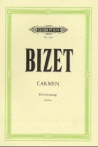 Tlačovina Carmen, Klavierauszug Georges Bizet