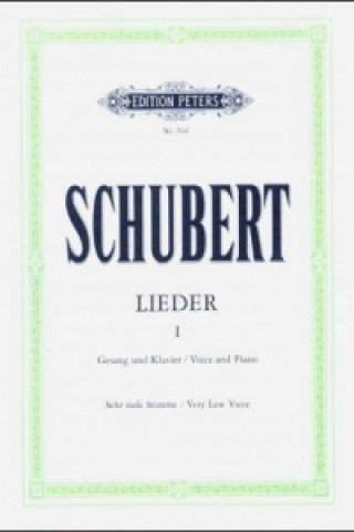 Nyomtatványok Schöne Müllerin op.25 D 795, Winterreise op.89 D 911, Schwanengesang op.23,3 D 957, h Franz Schubert