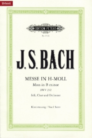 Articles imprimés Messe h-Moll BWV 232, Klavierauszug Johann Sebastian Bach