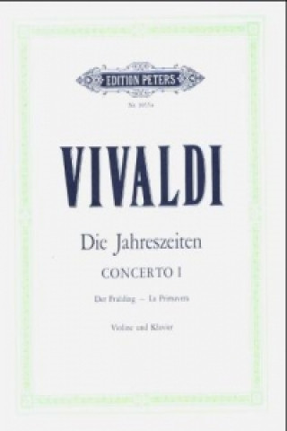 Printed items Der Frühling, E RV 269 Antonio Vivaldi