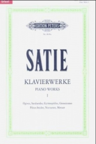 Articles imprimés Klavierwerke. Bd.1 Erik Satie