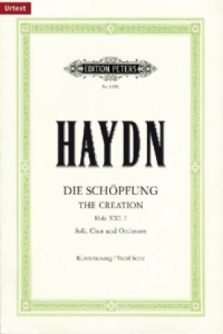 Materiale tipărite CREATION HOBXXI2 VOCAL SCORE Joseph Haydn