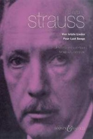 Materiale tipărite Vier letzte Lieder o. Op. AV 150, hohe Singstimme und Orchester, Klavierauszug mit Solostimme Richard Strauss