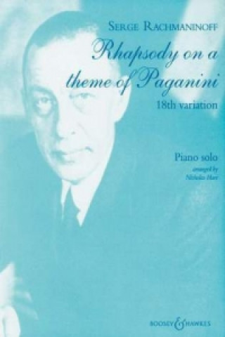 Materiale tipărite Rhapsodie über ein Thema von Paganini Sergej W. Rachmaninow