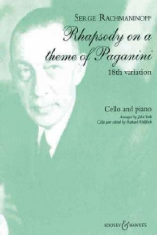 Tiskovina Rhapsodie über ein Thema von Paganini Sergej W. Rachmaninow