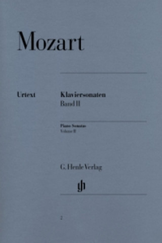 Book KLAVIERSONATEN BD 2 Wolfgang Amadeus Mozart