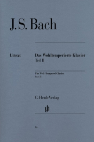 Tlačovina WOHLTEMP KLAVIER II Johann Sebastian Bach