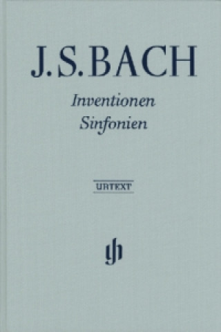 Könyv Inventionen und Sinfonien BWV 772-801, Klavier Johann Sebastian Bach