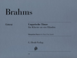 Könyv Brahms, Johannes - Ungarische Tänze Nr. 1-21 Johannes Brahms