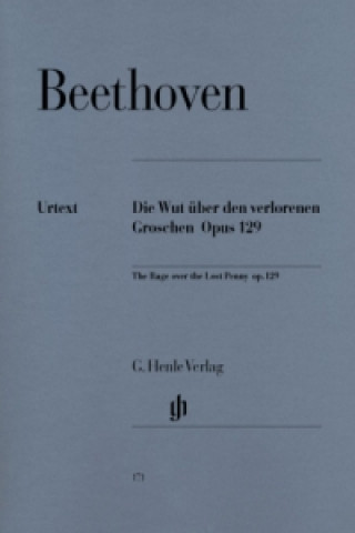 Książka Beethoven, Ludwig van - Alla Ingharese quasi un Capriccio G-dur op. 129 (Die Wut über den verlorenen Groschen) Ludwig van Beethoven