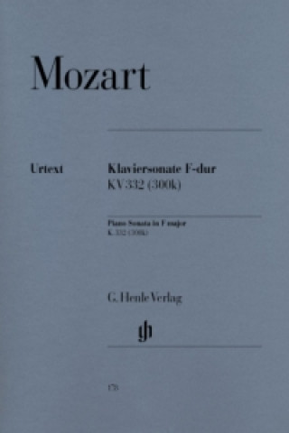 Materiale tipărite Mozart, Wolfgang Amadeus - Klaviersonate F-dur KV 332 (300k) Wolfgang Amadeus Mozart
