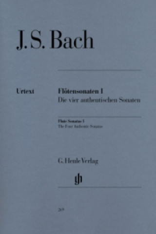 Tiskovina Bach, Johann Sebastian - Flötensonaten, Band I (Die vier authentischen Sonaten) Johann Sebastian Bach