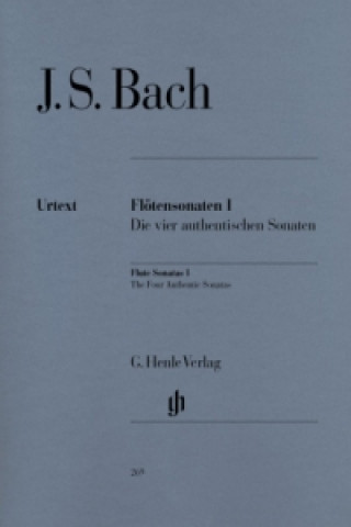 Prasa Bach, Johann Sebastian - Flötensonaten, Band I (Die vier authentischen Sonaten) Johann Sebastian Bach