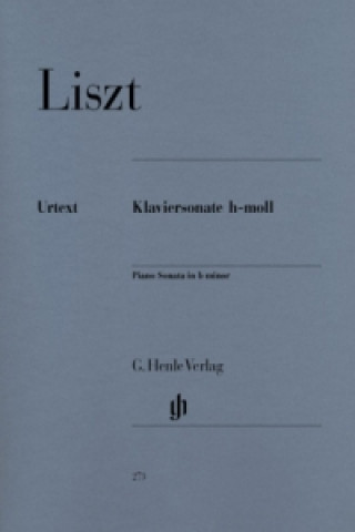 Kniha Klaviersonate h-Moll Franz Liszt