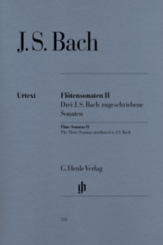 Nyomtatványok Bach, Johann Sebastian - Flötensonaten, Band II (Drei J. S. Bach zugeschriebene Sonaten) Johann Sebastian Bach