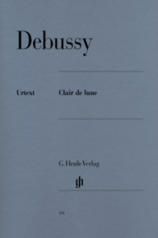 Tiskovina CLAIR DE LUNE Claude Debussy