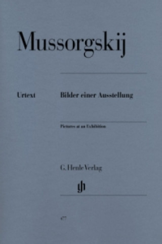 Tiskovina Mussorgski, Modest - Bilder einer Ausstellung Modest P. Mussorgskij
