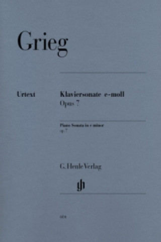 Prasa Grieg, Edvard - Klaviersonate e-moll op. 7 Edvard Grieg