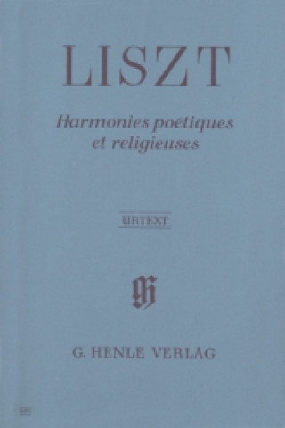 Printed items Liszt, Franz - Harmonies poétiques et religieuses Franz Liszt