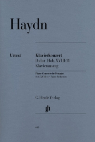 Materiale tipărite Haydn, Joseph - Klavierkonzert (Cembalo) D-dur Hob. XVIII:11 Joseph Haydn