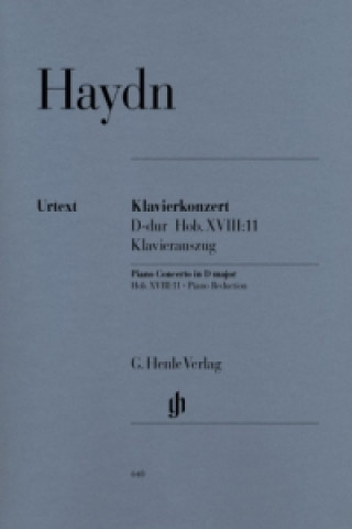 Tlačovina Haydn, Joseph - Klavierkonzert (Cembalo) D-dur Hob. XVIII:11 Joseph Haydn