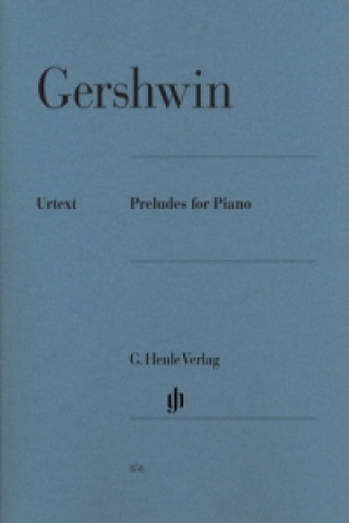 Könyv Gershwin, George - Preludes for Piano George Gershwin