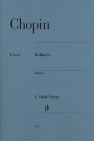 Книга BALLADEN Frédéric Chopin