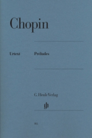 Książka PRELUDES Frédéric Chopin