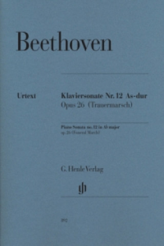 Tiskovina Beethoven, Ludwig van - Klaviersonate Nr. 12 As-dur op. 26 (Trauermarsch) Ludwig van Beethoven