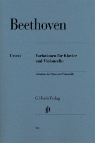 Nyomtatványok Beethoven, Ludwig van - Variationen für Klavier und Violoncello Ludwig van Beethoven