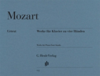 Könyv Mozart, Wolfgang Amadeus - Werke für Klavier zu vier Händen Wolfgang Amadeus Mozart