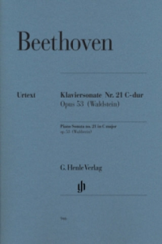 Nyomtatványok Beethoven, Ludwig van - Klaviersonate Nr. 21 C-dur op. 53 (Waldstein) Ludwig van Beethoven