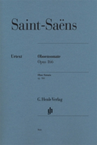 Materiale tipărite Saint-Saëns, Camille - Oboensonate op. 166 Camille Saint-Saens