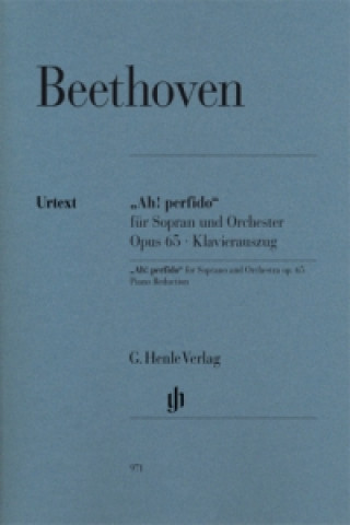 Materiale tipărite Beethoven, Ludwig van - Ah! perfido op. 65 für Sopran und Orchester Ludwig van Beethoven