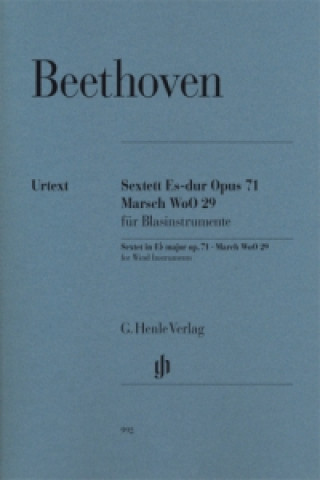 Tiskovina Beethoven, Ludwig van - Sextett op. 71 und Marsch WoO 29 Ludwig van Beethoven