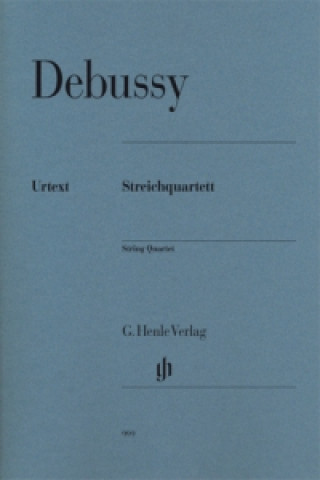 Kniha Debussy, Claude - Streichquartett Claude Debussy