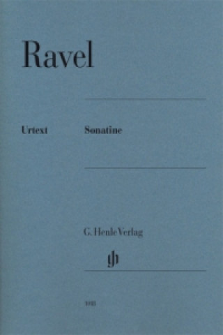 Tlačovina Ravel, Maurice - Klaviersonatine Maurice Ravel