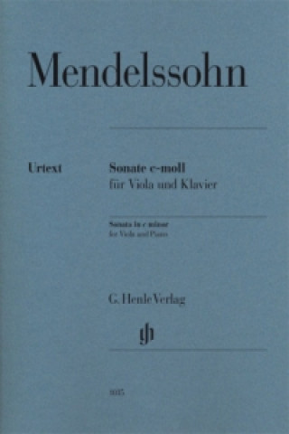 Materiale tipărite Mendelssohn Bartholdy, Felix - Violasonate c-moll Felix Mendelssohn Bartholdy