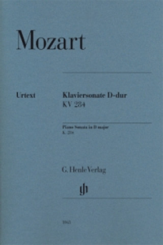 Materiale tipărite Mozart, Wolfgang Amadeus - Klaviersonate D-dur KV 284 (205b) Wolfgang Amadeus Mozart