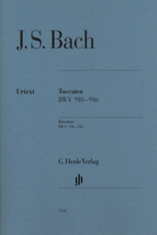 Materiale tipărite Bach, Johann Sebastian - Toccaten BWV 910-916 Johann Sebastian Bach