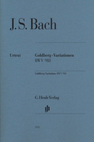 Tlačovina Bach, Johann Sebastian - Goldberg-Variationen BWV 988 Johann Sebastian Bach