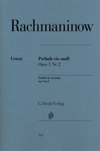 Książka Rachmaninow, Sergej - Prélude cis-moll op. 3 Nr. 2 Sergej W. Rachmaninow